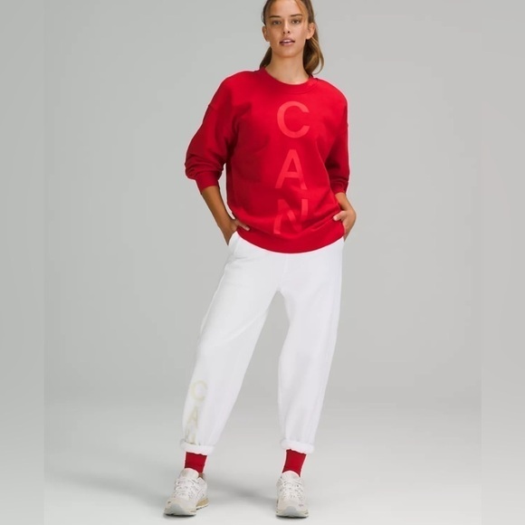 Lululemon Loungeful High-Rise Jogger Team Canada Size 6 - Picture 1 of 7